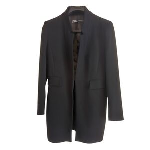 EUC Zara Long Dress Jacket Size M